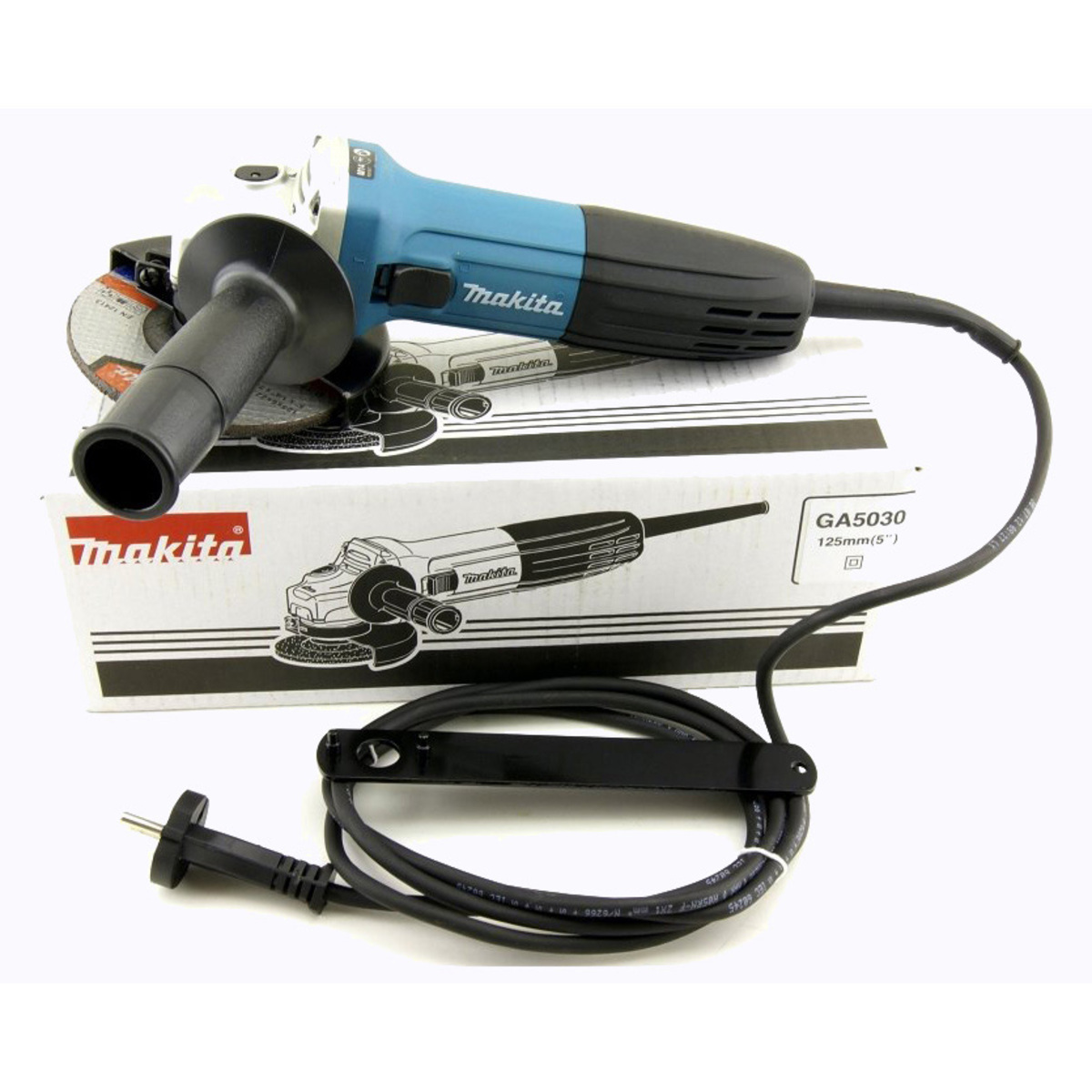 Углошлифовальная машина Makita GA5030 (Цвет: Blue)