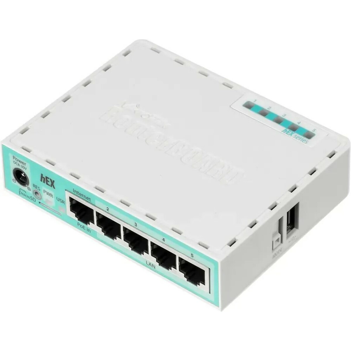 Wi-Fi роутер MikroTik hEX (RB750GR3) 