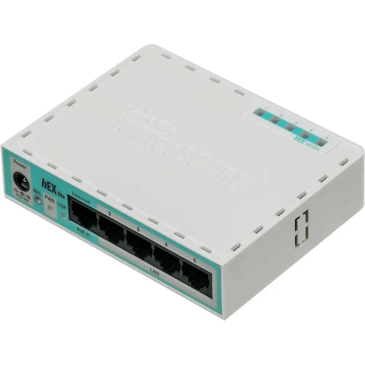 Wi-Fi роутер MikroTik hEX lite (RB750R2) 