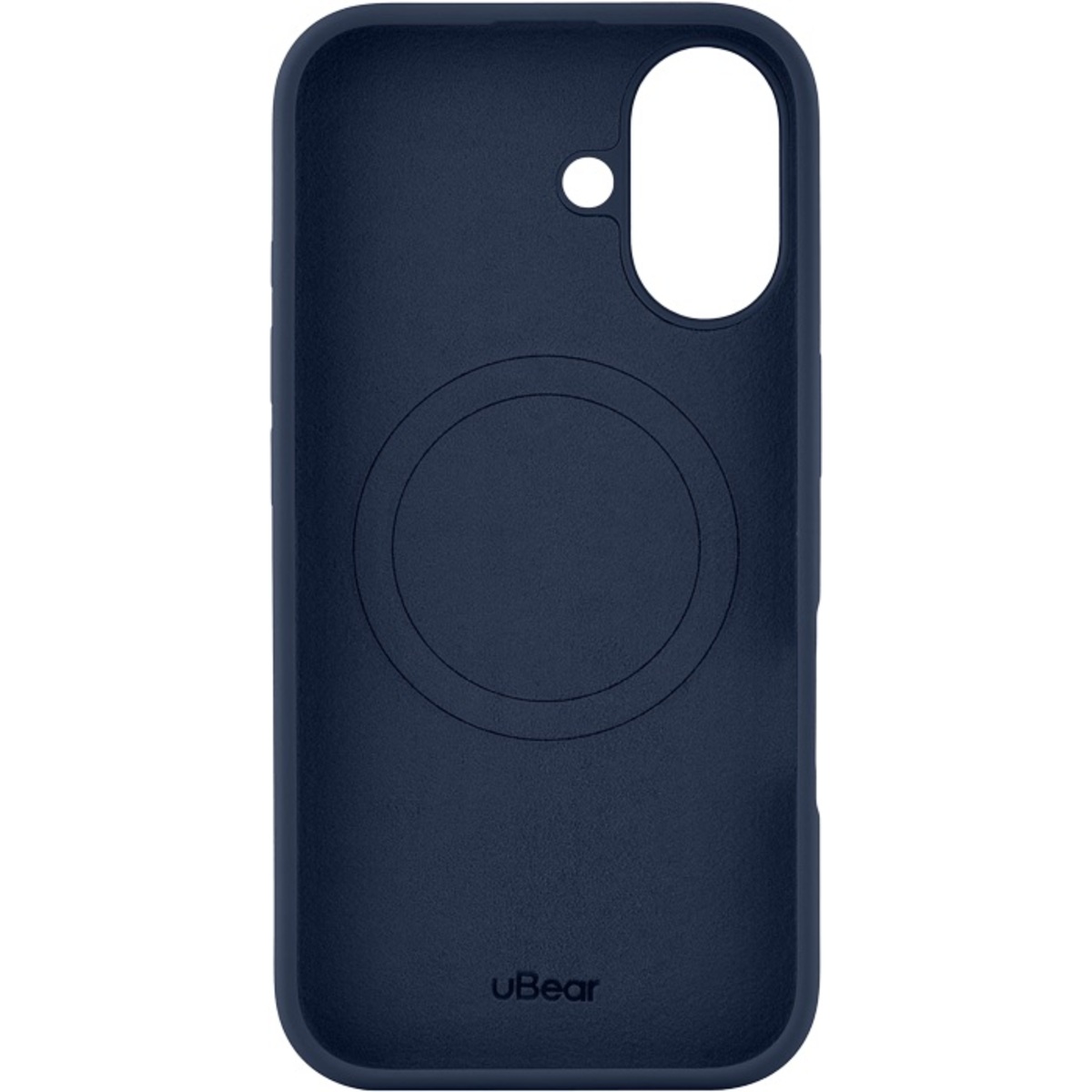 Чехол-накладка uBear Touch Mag Case для смартфона Apple iPhone 16 (Цвет: Dark Blue)