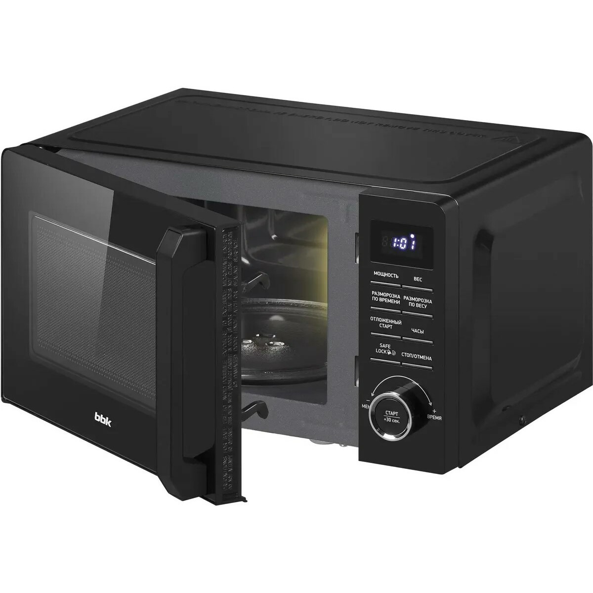 Микроволновая печь BBK 20MWS-723T / B, черный