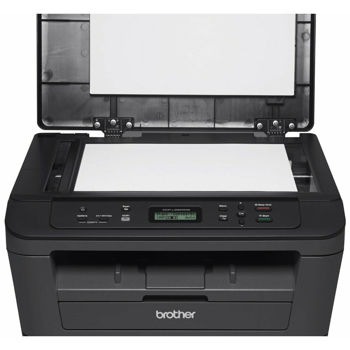 МФУ лазерный Brother DCP-L2520DWR (Цвет: Black)