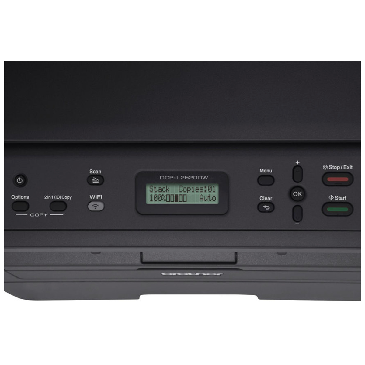 МФУ лазерный Brother DCP-L2520DWR (Цвет: Black)