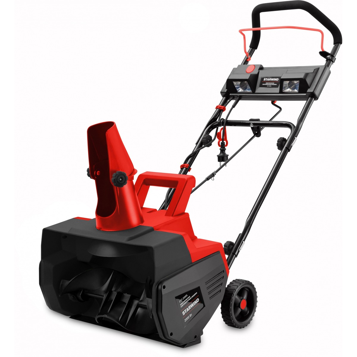 Снегоуборщик электрический Starwind EST-2000L (Цвет: Red / Black)