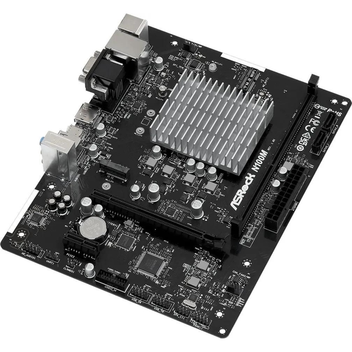 Материнская плата Asrock N100M