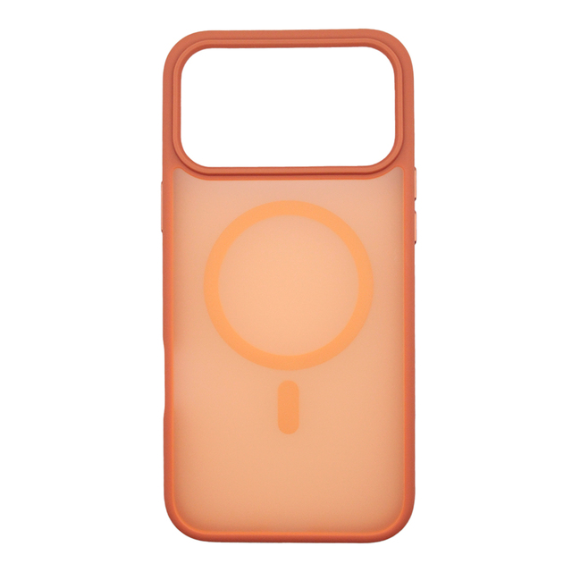 Чехол-накладка Devia Pino Series Magnetic ShockProof Case для iPhone 17 Pro (Цвет:Orange)