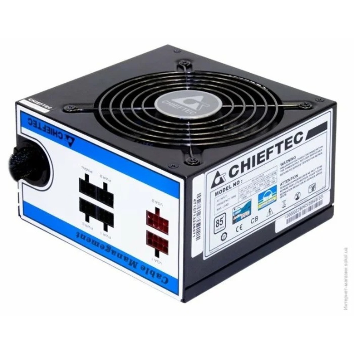 Блок питания Chieftec ATX 650W CTG-650C