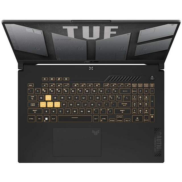 Ноутбук Asus TUF Gaming A17 FA707NVR-HX026 (AMD Ryzen 7 7435HS 3.1Ghz/16Gb DDR4/SSD 1Tb/NVIDIA GeForce RTX 4060 8Gb/17.3 /IPS/FHD (1920x1080)/NoOS/Mecha Gray/WiFi/BT/Cam)