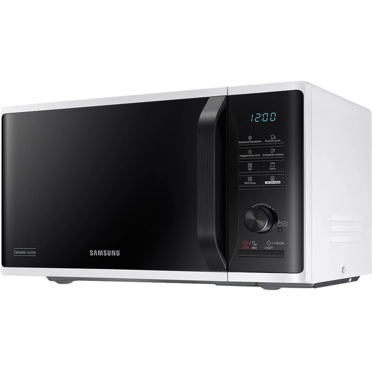 Микроволновая печь Samsung MG23K3515AW/BW (Цвет: White/Black)