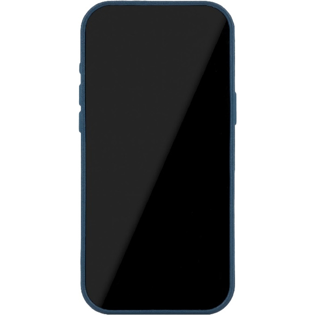 Чехол-накладка uBear Capital Leather Mag Case для смартфона Apple iPhone 16 Pro Max (Цвет: Dark Blue)