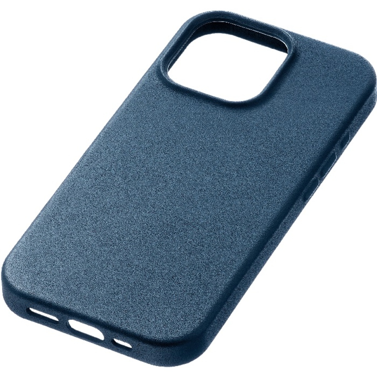 Чехол-накладка uBear Capital Leather Mag Case для смартфона Apple iPhone 16 Pro Max (Цвет: Dark Blue)