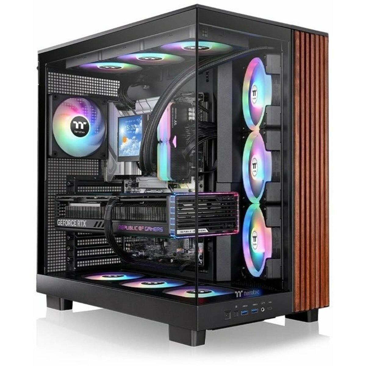 Корпус Thermaltake View View 380 XL WS, черный