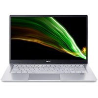 Ультрабук Acer Swift 3 SF314-511-32P8 Core i3 1115G4 8Gb SSD256Gb UMA 14 IPS FHD (1920x1080) Eshell silver WiFi BT Cam