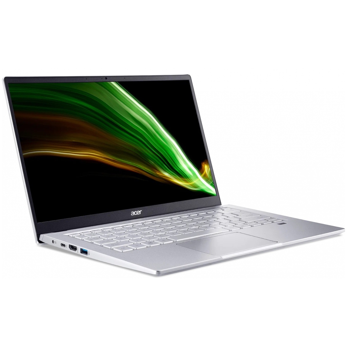 Ультрабук Acer Swift 3 SF314-511-32P8 Core i3 1115G4 8Gb SSD256Gb UMA 14 IPS FHD (1920x1080) Eshell silver WiFi BT Cam