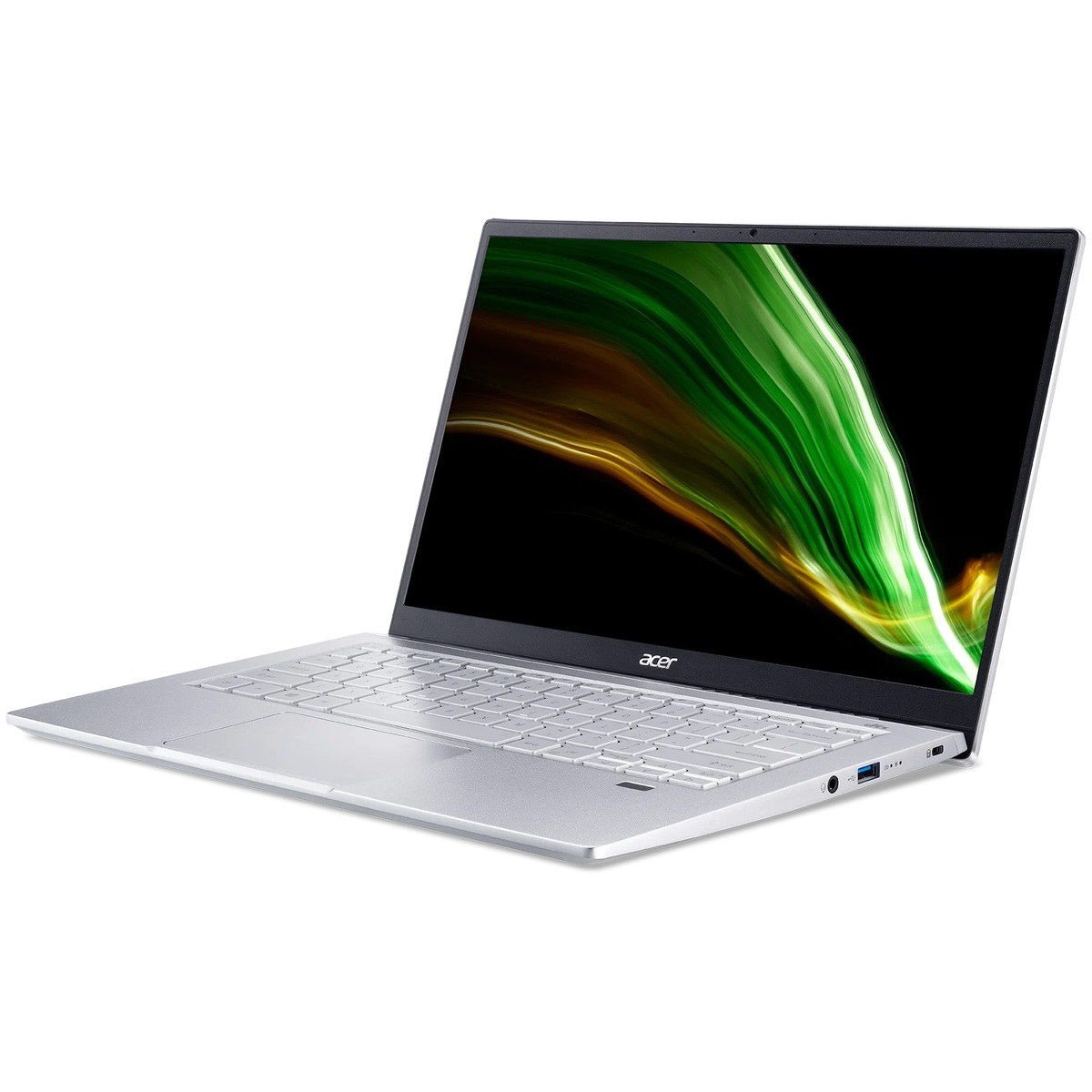 Ультрабук Acer Swift 3 SF314-511-32P8 Core i3 1115G4 8Gb SSD256Gb UMA 14 IPS FHD (1920x1080) Eshell silver WiFi BT Cam