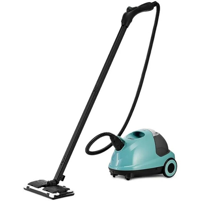 Пароочиститель напольный Kitfort КТ-9187 (Цвет: Turquoise / Black)