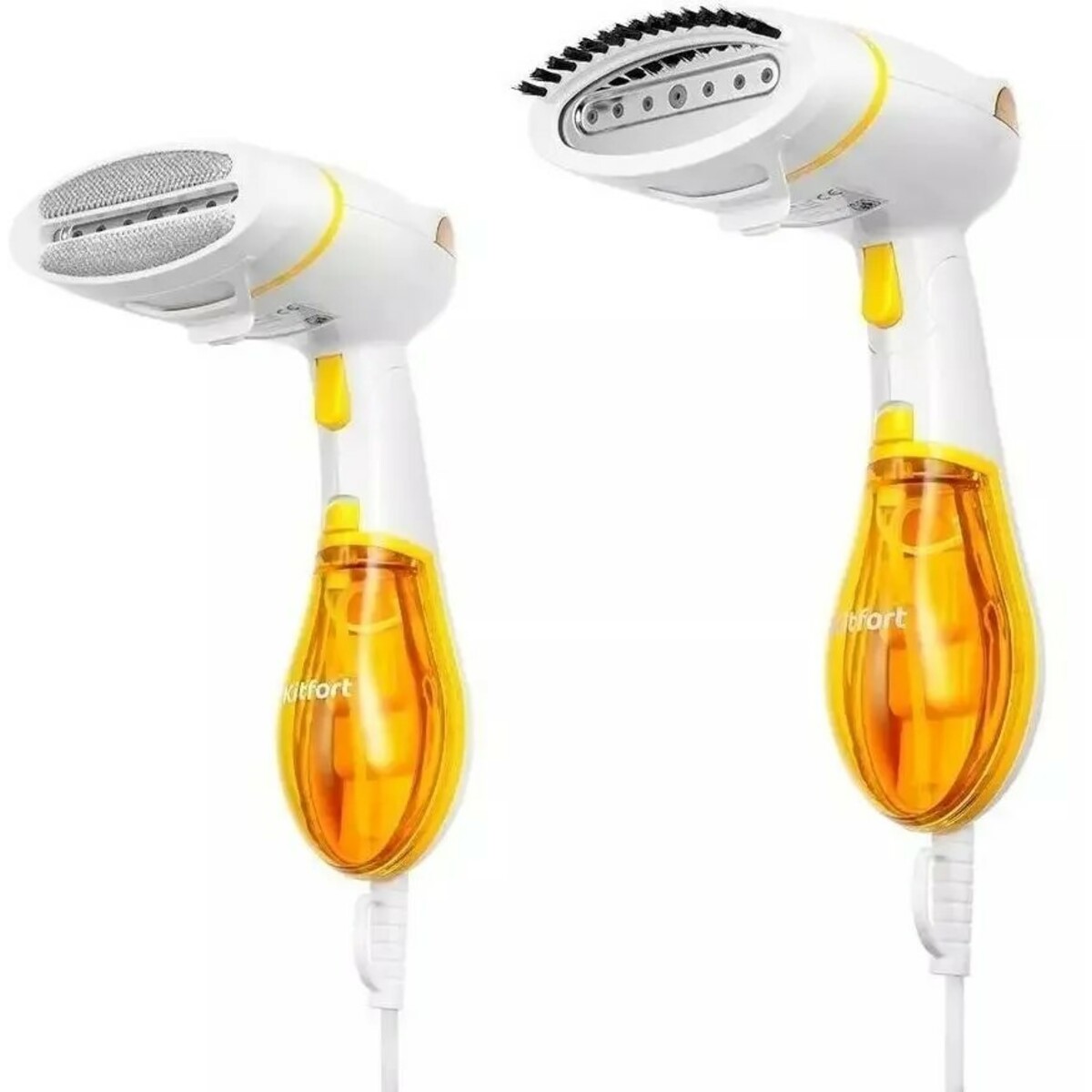 Отпариватель ручной Kitfort КТ-9191-1 (Цвет: White/Yellow)