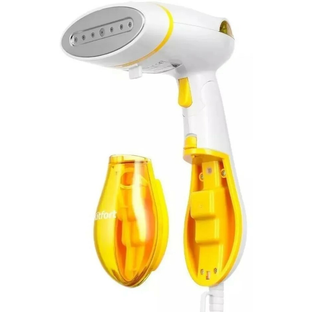 Отпариватель ручной Kitfort КТ-9191-1 (Цвет: White/Yellow)