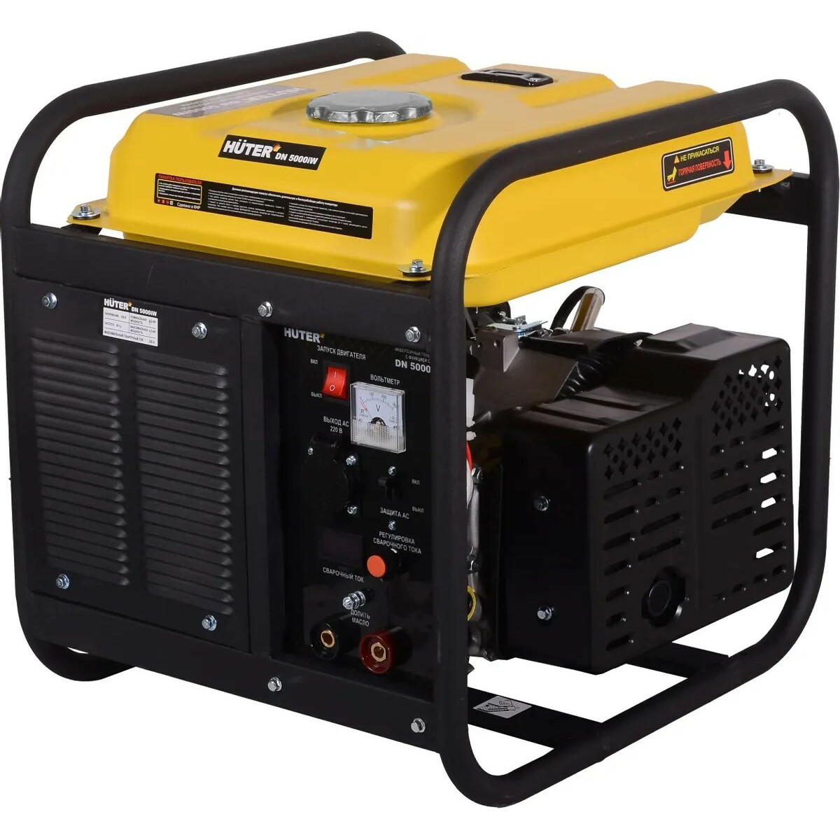 Генератор Huter DN 5000iW (Цвет: Yellow/Black)