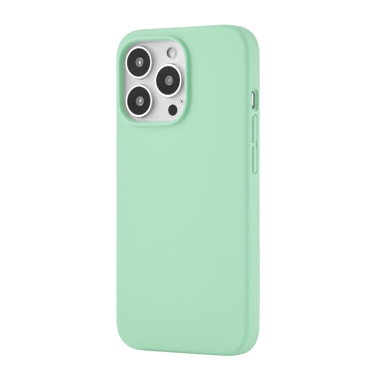 Чехол-накладка uBear Touch Mag Case для смартфона Apple iPhone 13 Pro (Цвет: Light Green)