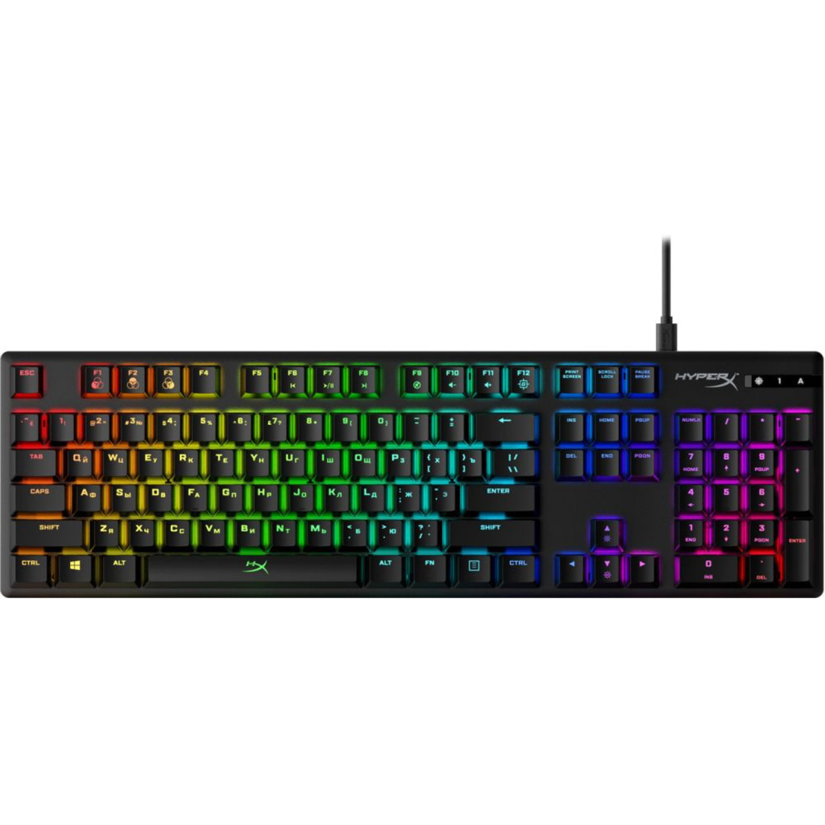 Клавиатура HyperX Alloy Origins механическая (Цвет: Black)