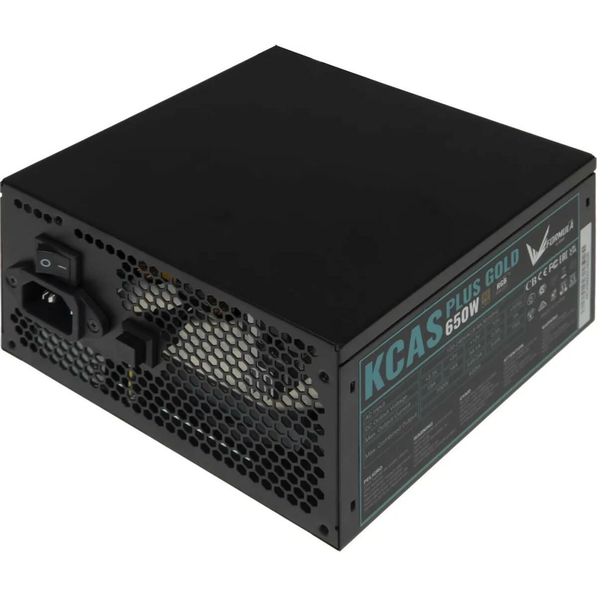 Блок питания Formula ATX 650W AC KCAS PLUS GOLD 650W RGB 