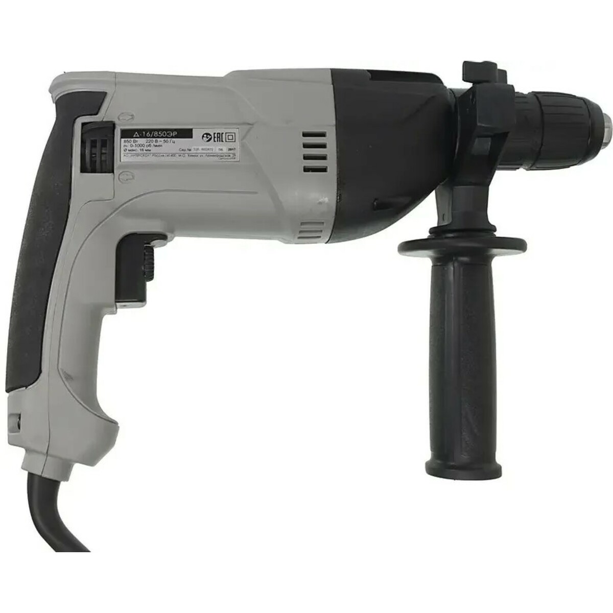 Дрель Интерскол Д-16 / 850ЭР (Цвет: Gray)