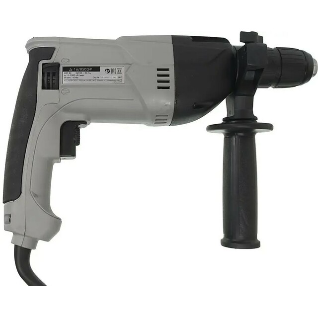 Дрель Интерскол Д-16 / 850ЭР (Цвет: Gray) Дрель Интерскол Д-16 / 850ЭР (Цвет: Gray)