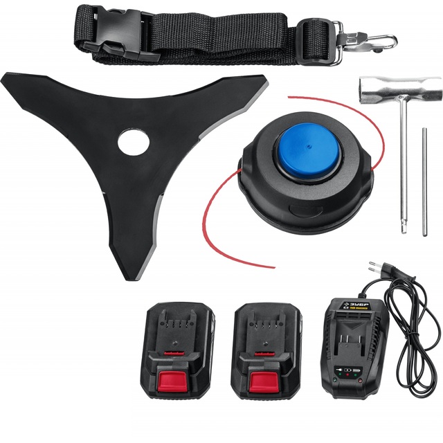 Триммер электрический Зубр ТАБ-365-22 (Цвет: Green)