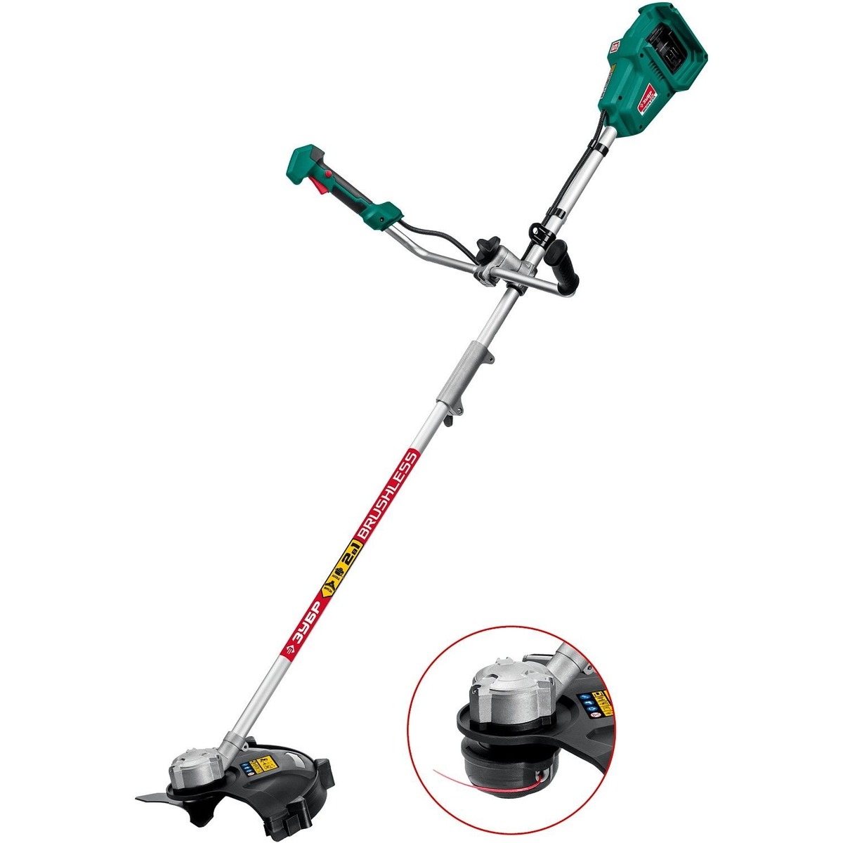 Триммер электрический Зубр ТАБ-365-22 (Цвет: Green)