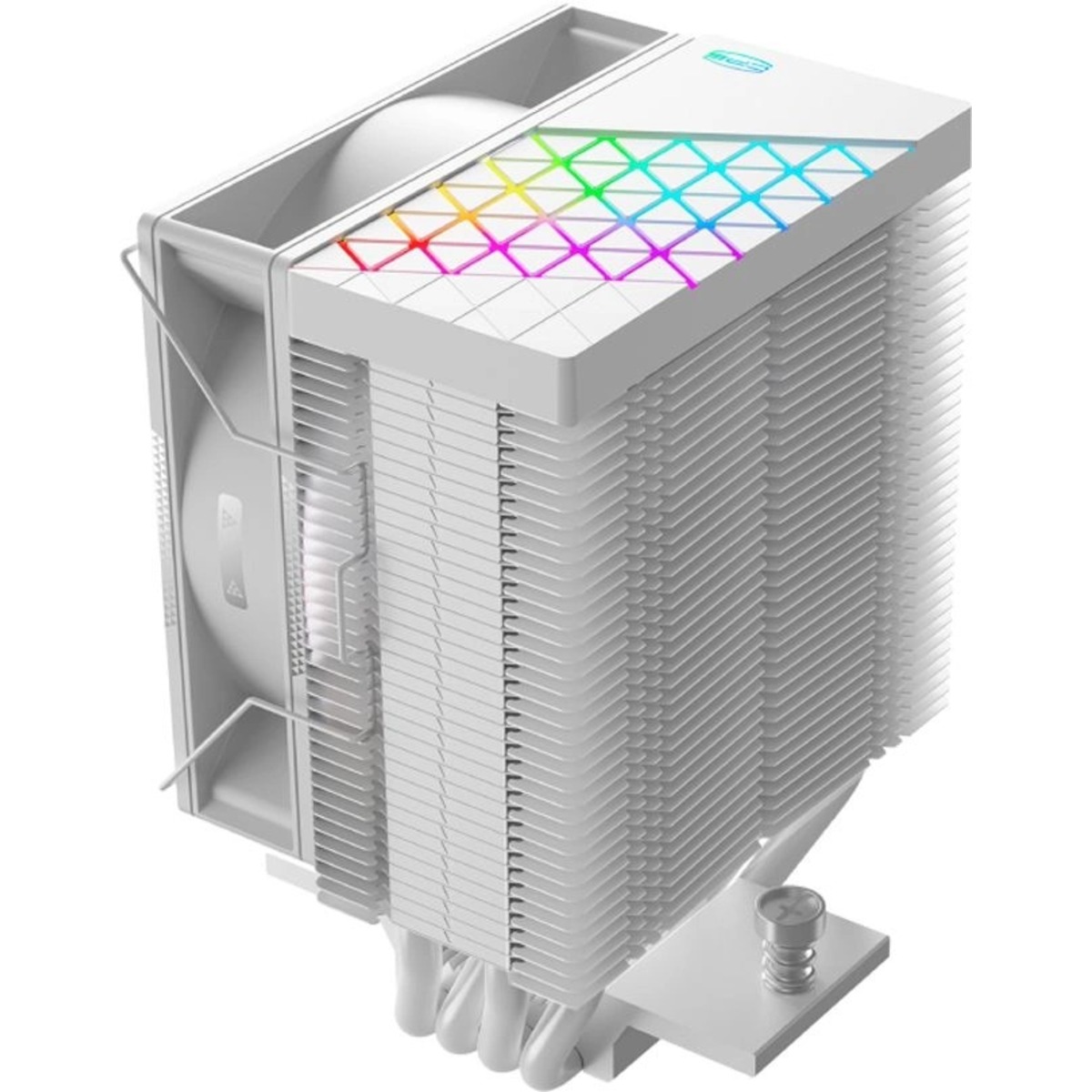 Устройство охлаждения(кулер) PcCooler R400 WH ARGB Soc-AM5/AM4/1151/1200/1700 белый 4-pin Al+Cu 180W Ret (R400-WHAWYX-US)