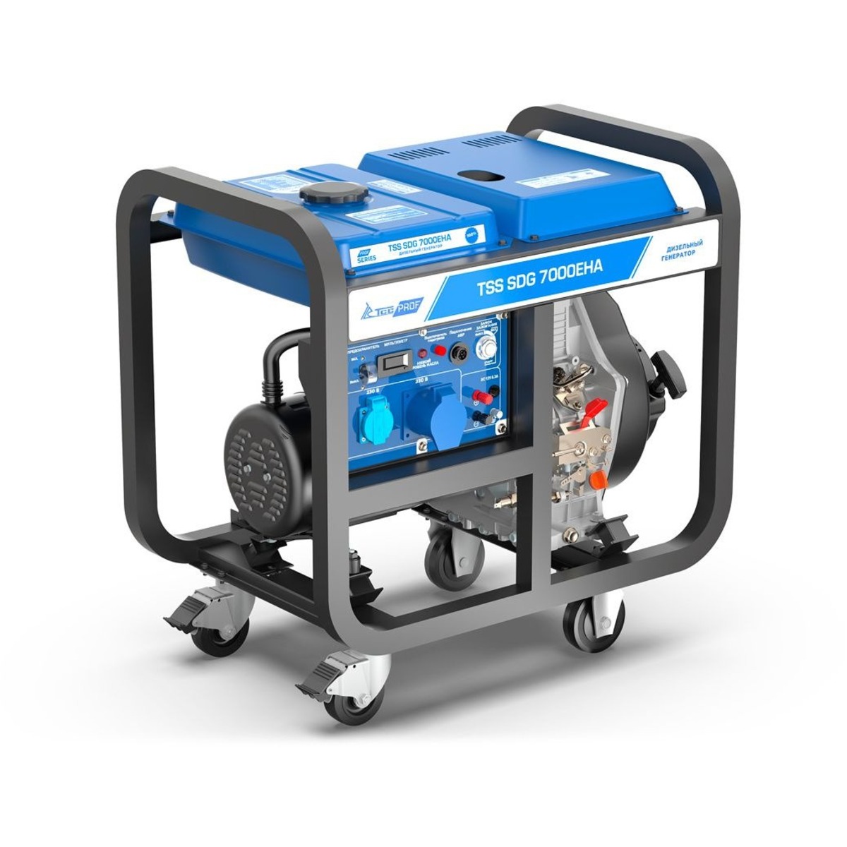 Генератор ТСС SDG 7000EHA (Цвет: Blue)