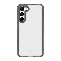Чехол-накладка iTskins Hybrid Clear для смартфона Samsung Galaxy S23+ (Цвет: Black/Clear)