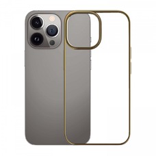 Чехол-накладка Devia Glimmer Series Case для iPhone 13 Pro Max (Цвет: Champagne Gold)