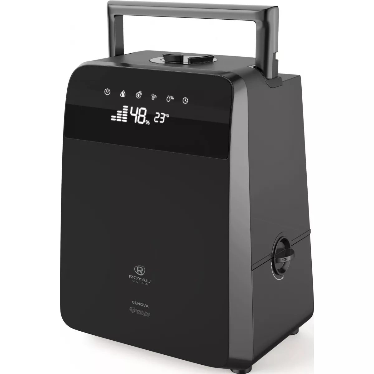 Увлажнитель воздуха Royal Clima RUH-G450/5.5E-BL, черный