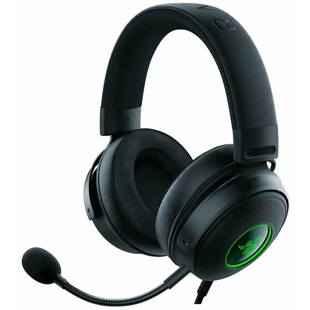 Компьютерная гарнитура Razer Kraken V3 HyperSense, черный 