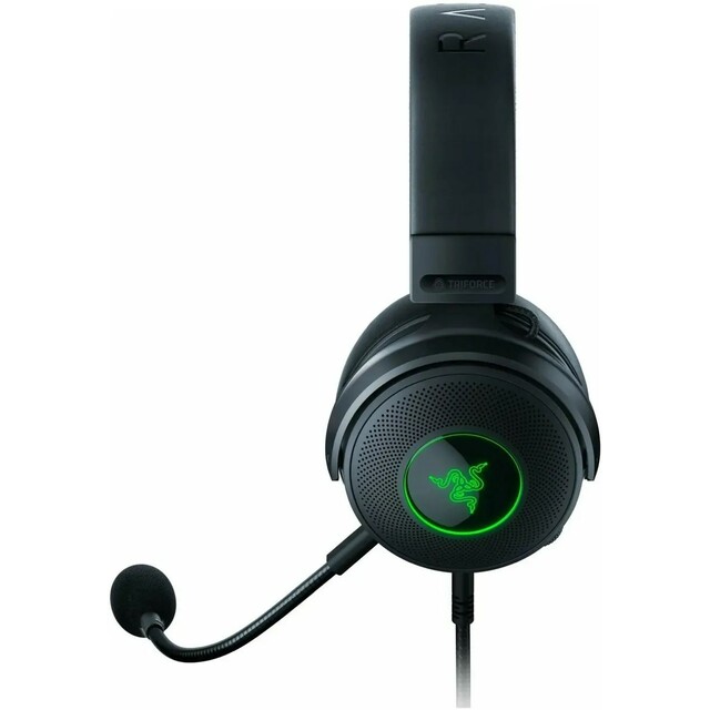 Компьютерная гарнитура Razer Kraken V3 HyperSense, черный 