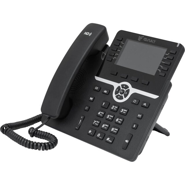 Телефон IP Флат Flat-Phone-B10 / RU, черный