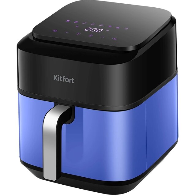 Аэрогриль Kitfort КТ-2263 (Цвет: Blue / Black) Аэрогриль Kitfort КТ-2263 (Цвет: Blue / Black)
