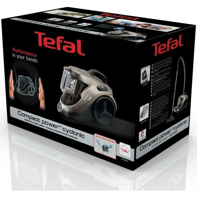 Пылесос Tefal TW3786RA (Цвет: Gray / Black) Пылесос Tefal TW3786RA (Цвет: Gray / Black)