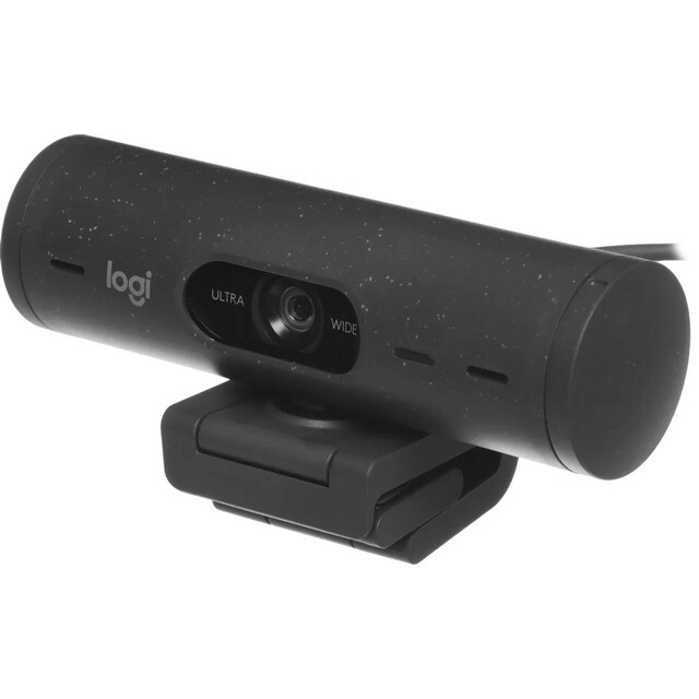 Веб-камера Logitech HD Webcam Brio 500, черный