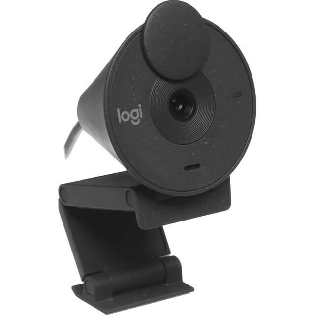 Веб-камера Logitech HD Webcam Brio 300 (Цвет: Graphite) Веб-камера Logitech HD Webcam Brio 300 (Цвет: Graphite)