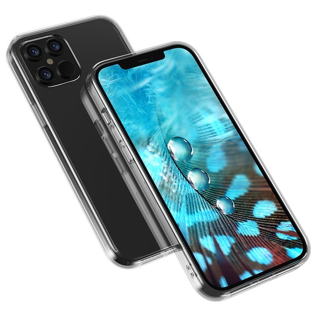 Чехол-накладка Devia Shark4 ShockProof case для смартфона iPhone 12 Pro Max (Цвет: Crystal Clear)