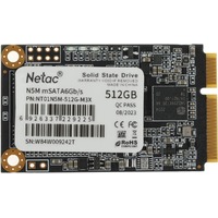 Накопитель SSD Netac mSATA 512Gb NT01N5M-512G-M3X
