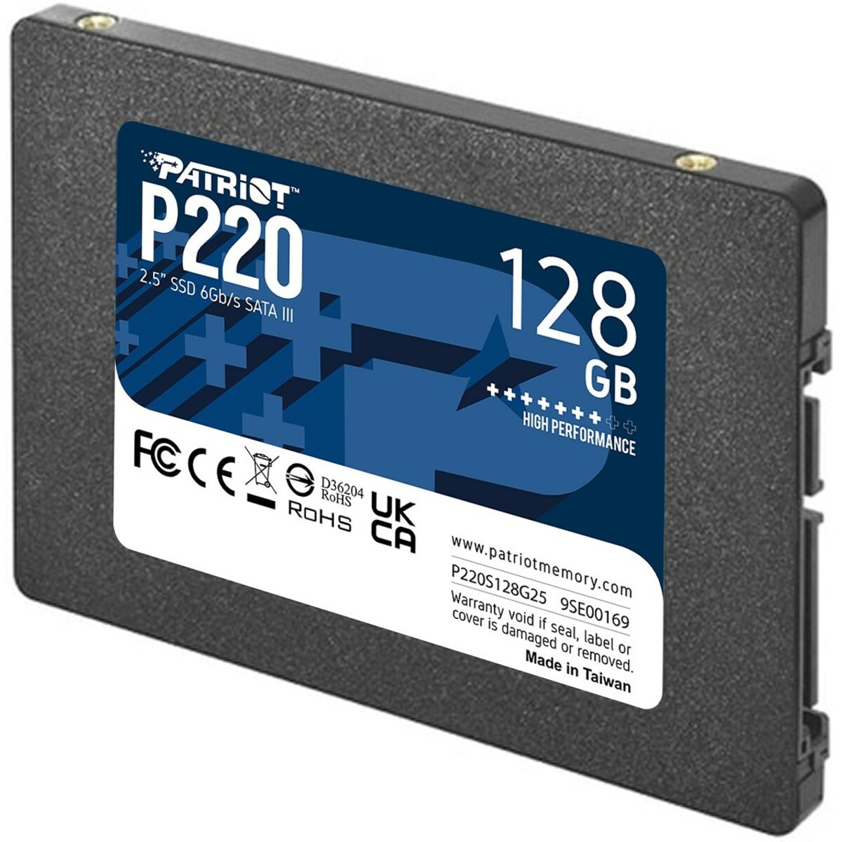 Накопитель SSD Patriot SATA III 128Gb P220S128G25