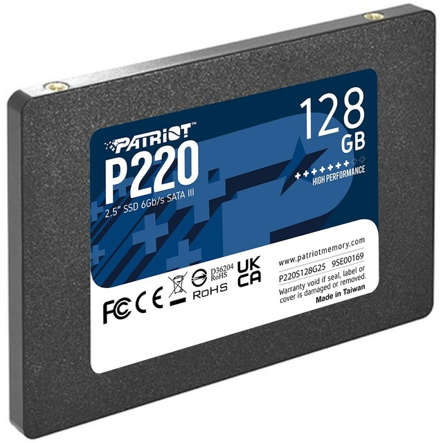 Накопитель SSD Patriot SATA III 128Gb P220S128G25