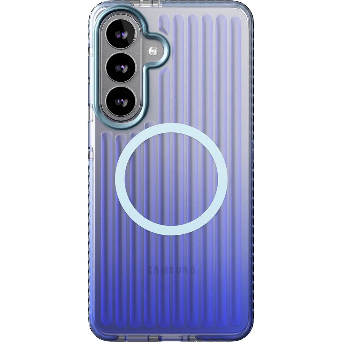Чехол-накладка VLP Pulse Case with MagSafe для смартфона Samsung S26, синий