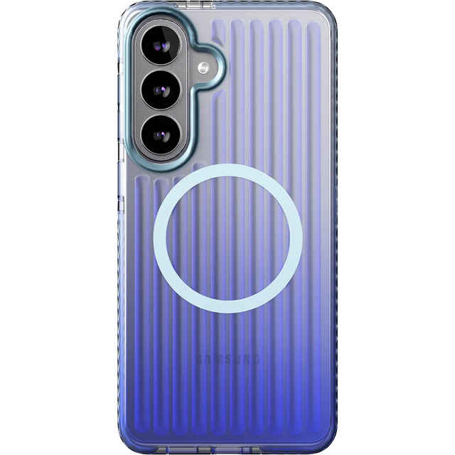 Чехол-накладка VLP Pulse Case with MagSafe для смартфона Samsung S26, синий