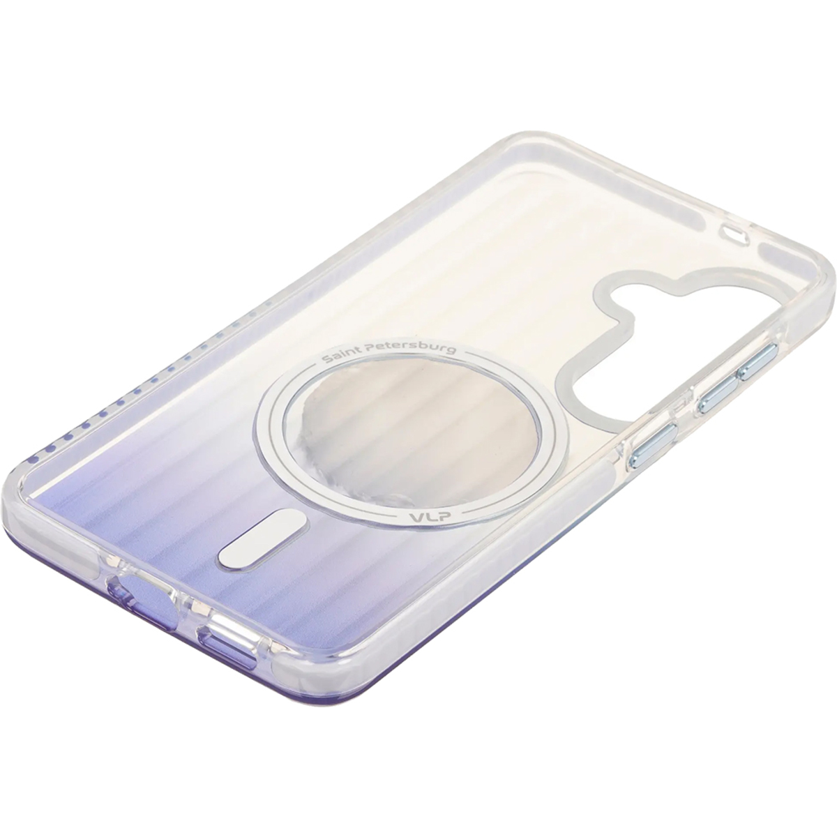 Чехол-накладка VLP Pulse Case with MagSafe для смартфона Samsung S26, синий