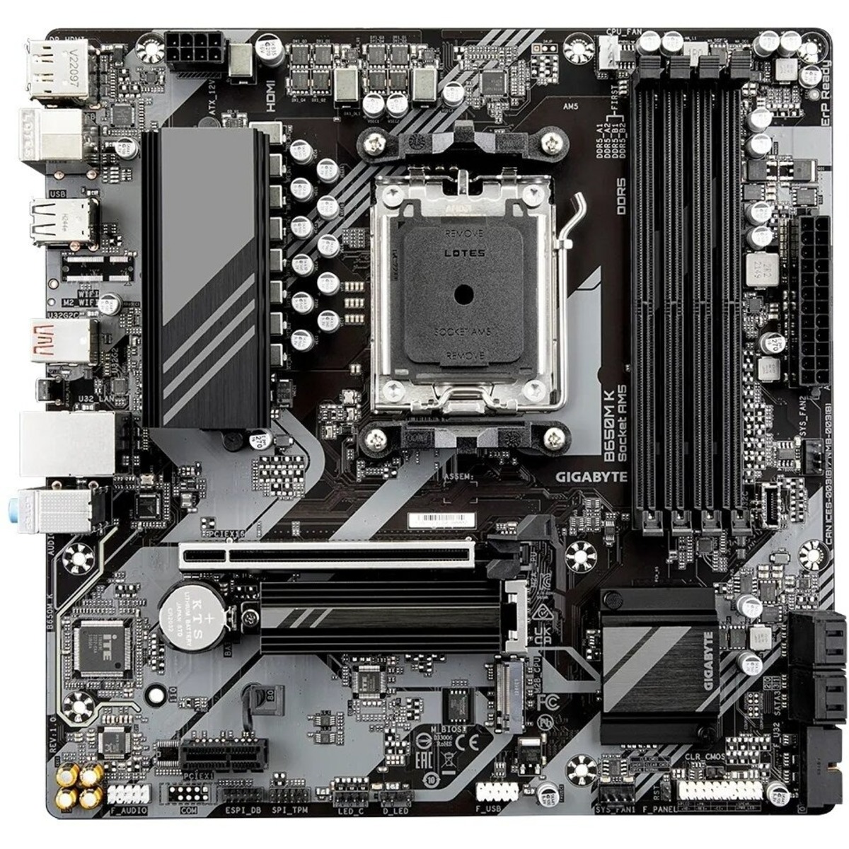 Материнская плата GIGABYTE B650M K